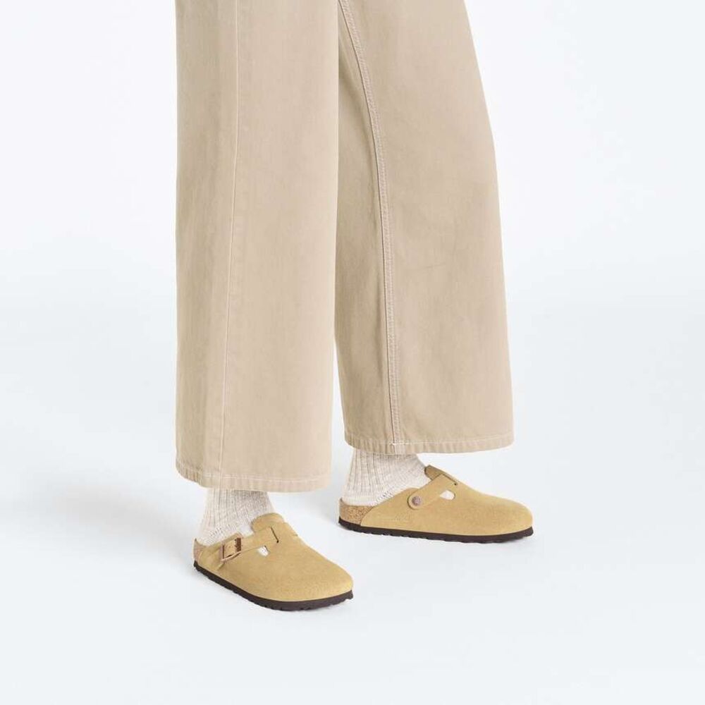 Birkenstock Boston Suede Leather Size 41